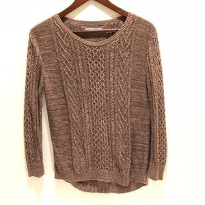 Rubbish Cable Knit Sweater